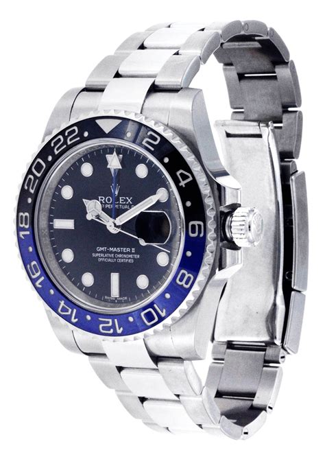 rolex stainless gmt i price